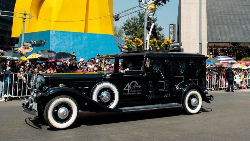 ¿Cuál es la carroza fúnebre en la que fue llevada Silvia Pinal?