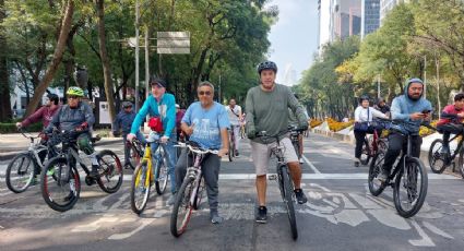 Paseo Dominical Muévete en Bici: En el primero del mes de diciembre se podrán recorrer 61 kilómetros por la CDMX