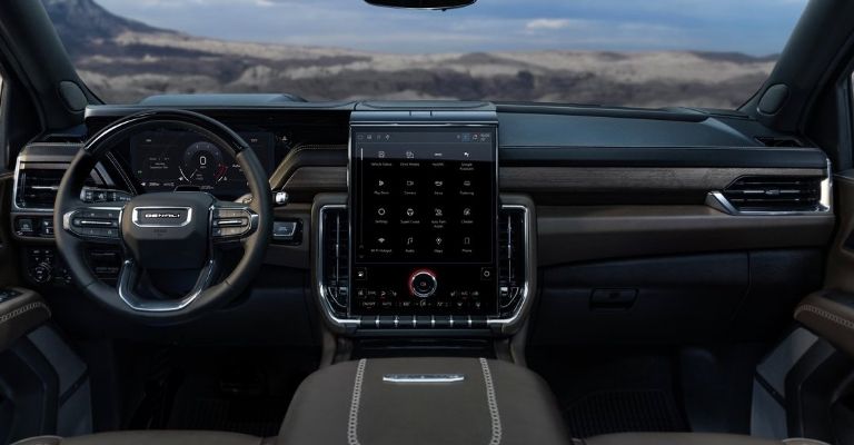 Interior de la GMC Yukon 2025