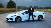Foto ilustrativa de la nota titulada ¿Ahorraste compadre? Latin Lover presume su impresionante Corvette nuevo, ¿cuánto cuesta?