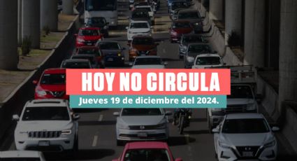 Hoy No Circula jueves 19 de diciembre 2024: ¿Qué autos de holograma 1 y 2 no circulan?