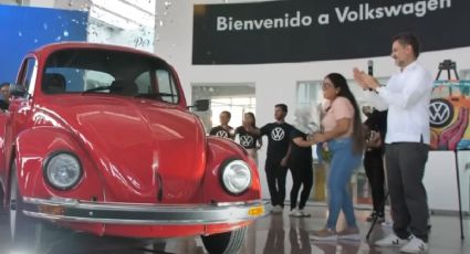 Viral en Internet: Este Vochito fue rescatado del Huracán Otis y quedó como nuevo