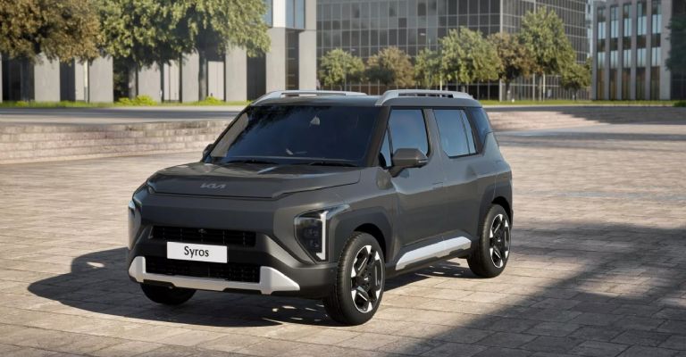 Interior de la Kia Syros 2025