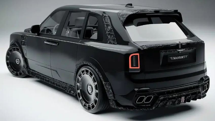 Esta Rolls-Royce Cullian fue modificada por Mansory, ¿habrá quedado bonita?