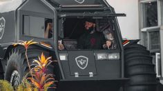 ¡Farruko tiene un tanque SHERP y en él sale a comprar pollo frito! Cuánto cuesta su vehículo todoterreno