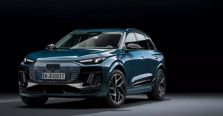 Exterior de la Audi Q6 e-Tron 2025