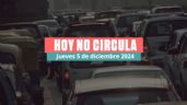 Foto ilustrativa de la nota titulada Hoy No Circula Jueves 5 de diciembre de 2024: ¿Qué autos no circulan en CDMX y Edomex?