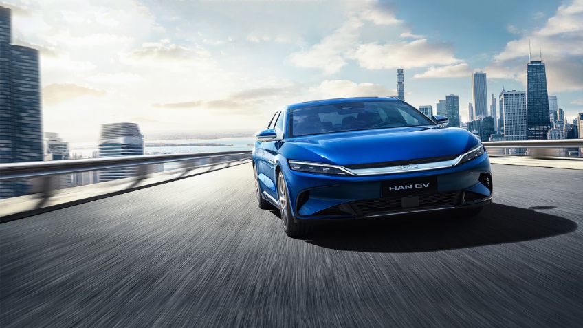 ¿Qué tan rápido acelera el BYD HAN 2025?, porque sí, los eléctricos son veloces