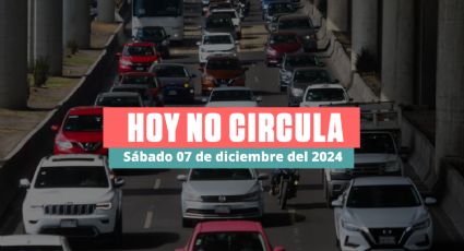 Hoy No Circula sábado 7 de diciembre de 2024 en CDMX y Edomex: Estos automóviles descansan hoy