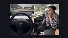 VIDEO: “Pon las manos en el timón”, una abuela se sorprende con el piloto automático de Tesla