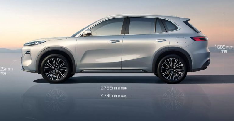 Exterior de la Geely Galaxy