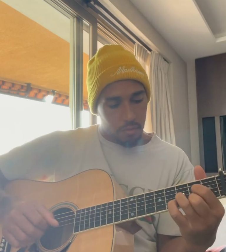 Música La otra pasión de Lewis Hamilton