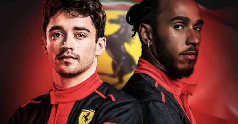 Hamilton y Leclerc en Ferrari 2025