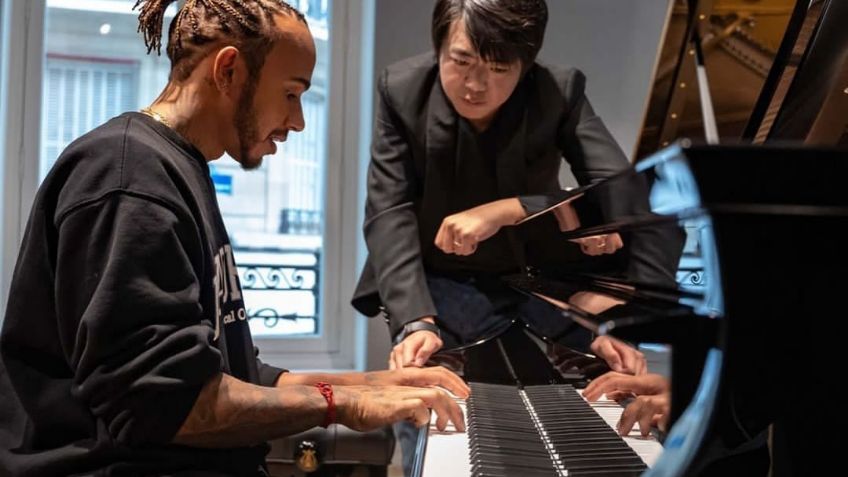 ¡Hacer música! La otra pasión de Lewis Hamilton, el próximo piloto de Ferrari