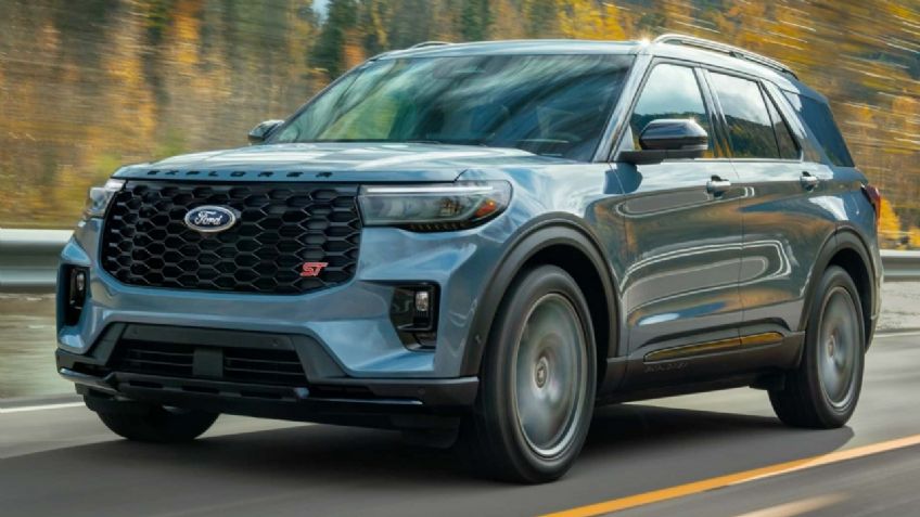 Ford Explorer 2025, la SUV mediana estrena mejoras de diseño y equipamiento