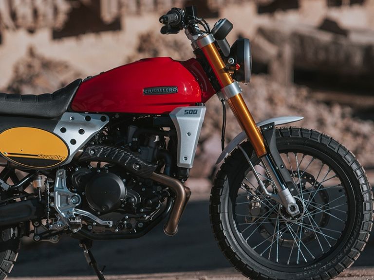 Así es la Fantic Caballero Scrambler 500
