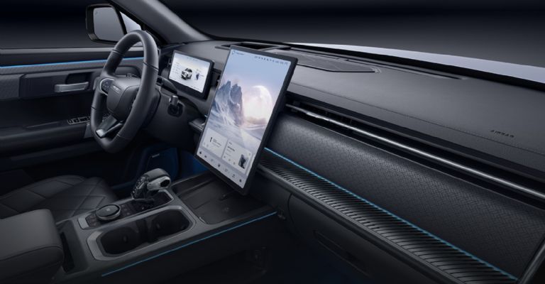 Motor e interior de la Jaecoo 7 