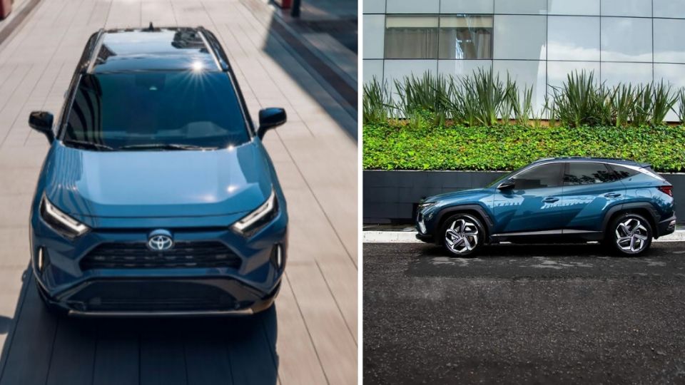 ¿Toyota RAV4 2024 o Hyundai Tucson 2024? Dos grandes del segmento se ponen frente a frente.