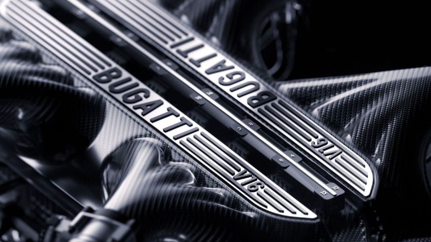 Potente, exótico, ¿e híbrido? Así será el nuevo motor desarrollado por Bugatti