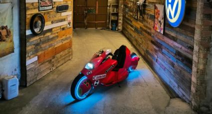 ¡Del anime cyberpunk a la vida real! Así es la famosa motocicleta Akira de Bel & Bel