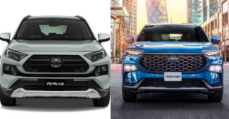 Toyota RAV4 vs Ford Territory