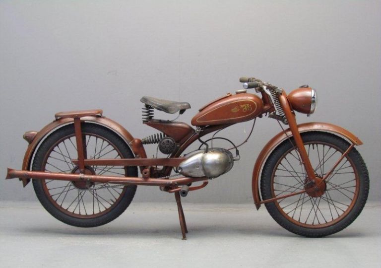 Así era la primera motocicleta de KTM