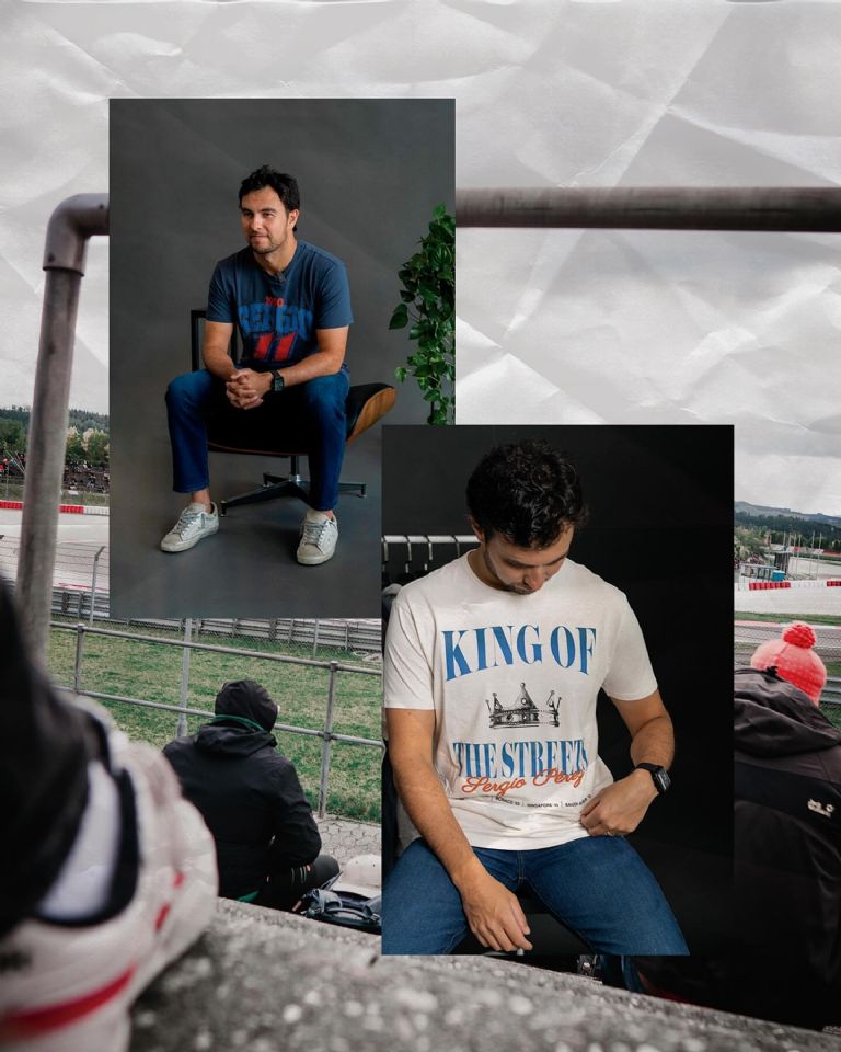 Acapella La marca de ropa donde colaboró Checo Pérez