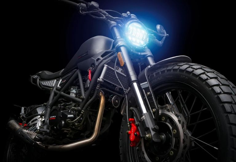 Características de la Veloci Dark Thunder Hyper Scrambler 250 RR