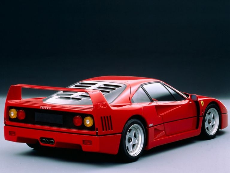 Así es el superdeportivo Ferrari F40