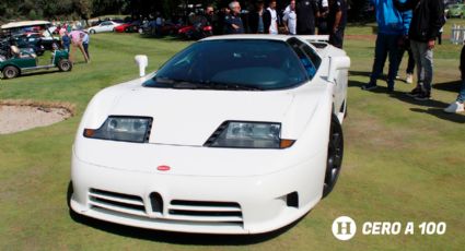 ¿Es de Don Huayra? Presentan un Bugatti EB110 en Pastejé 2024; lo que sabemos de esta pieza