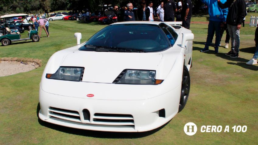 ¿Es de Don Huayra? Presentan un Bugatti EB110 en Pastejé 2024; lo que sabemos de esta pieza
