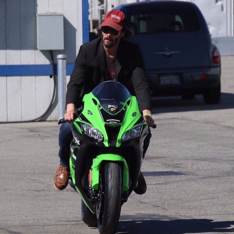 Estas son las motocicletas de Keanu Reeves