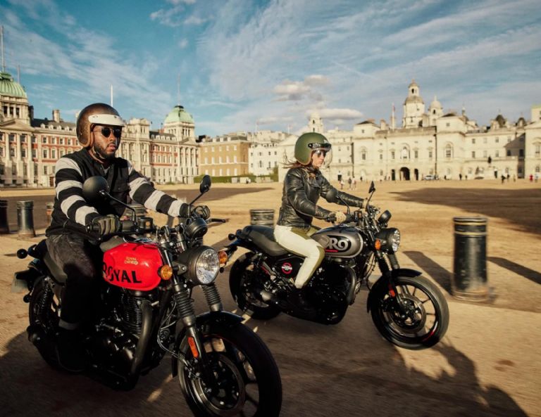 Qué estilo de moto es la Royal Enfield Hunter 350