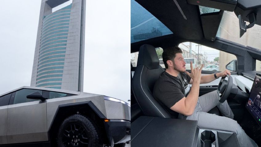 Samuel García presume la “primera Cybertruck en México”, pero, ¿y la construcción de la gigafactory de Tesla?