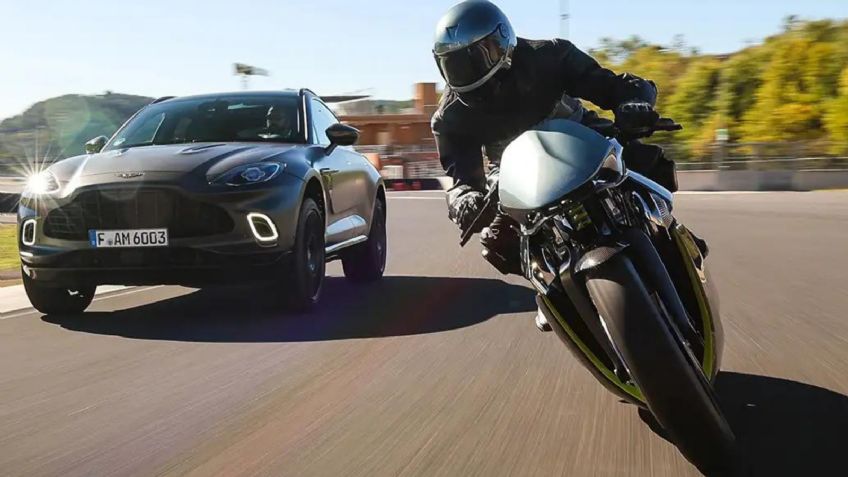 ¿Una motocicleta Aston Martin? Así de lujosa y artesanal es la AMB 001