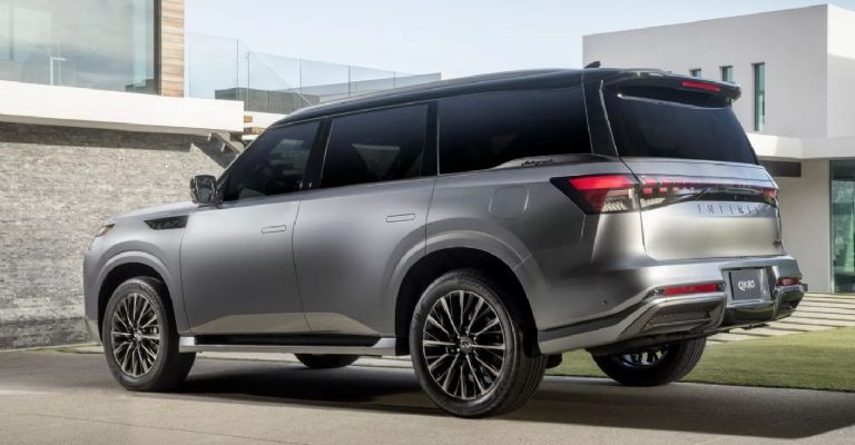 Diseño de la Infinti QX80 2025