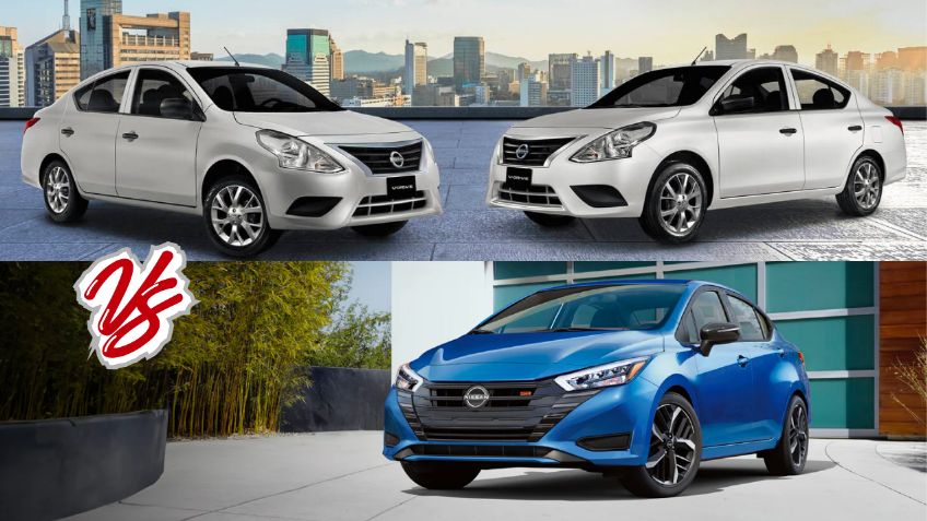 Nissan Versa o Nissan V-Drive: ¿qué sedán del 2024 es mejor y qué diferencias hay entre ellos?