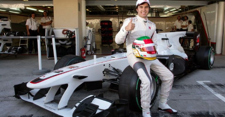 Checo Pérez debut