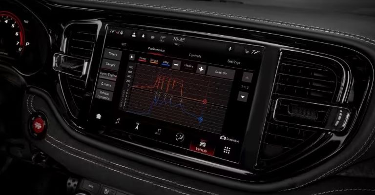 Interior de la Dodge Durango 2024