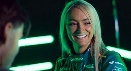 Jessica Hawkins, la embajadora de Aston Martin que manejó un monoplaza de F1 en Arabia Saudita