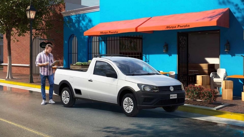 La Volkswagen Saveiro 2024 es la única pick-up del fabricante alemán a la venta en México.