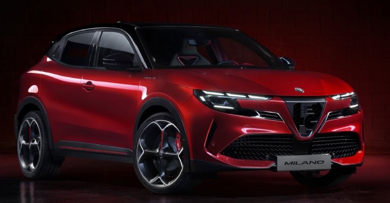 Diseño del Alfa Romeo Milano 2024