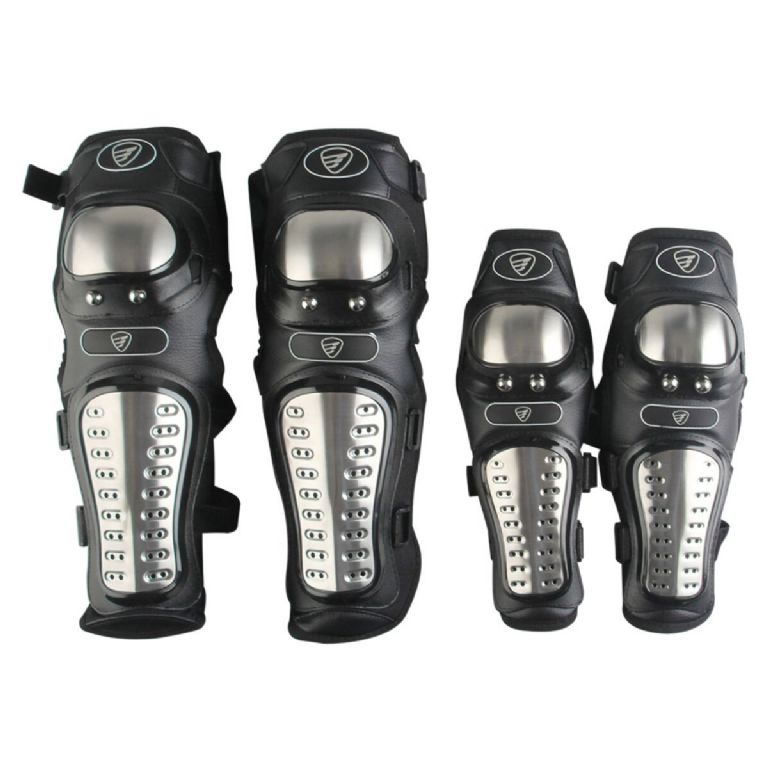 Italika Protecciones para rodillas y codos para motociclista