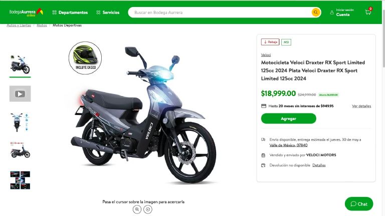 Veloci Draxter RX Sport Limited 2024