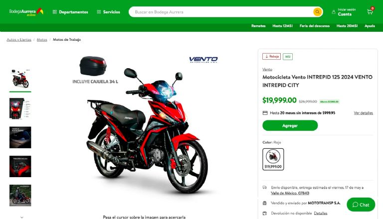 Vento Intrepid City 125 2024 