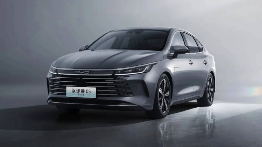 El sedán híbrido y chino por menos de 500 mil pesos en México