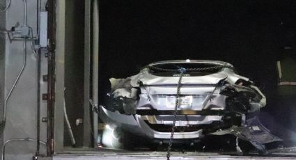 FOTOS: Se cae un Ferrari Roma por un elevador en Florida, Estados Unidos