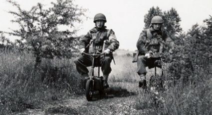 Así eran las motos plegables que se usaron en la Segunda Guerra Mundial