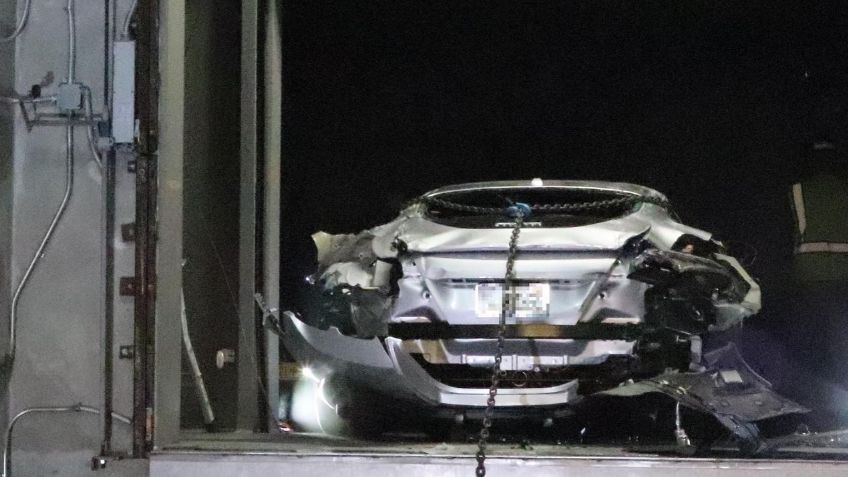 FOTOS: Se cae un Ferrari Roma por un elevador en Florida, Estados Unidos