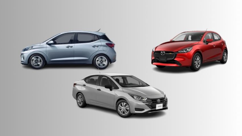 3 Autos baratos nuevos de menos de 350 mil pesos para este 2024
